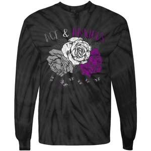 Funny Asexual Pride Ace And Anxious Asexuality Lgbt Asexual Tie-Dye Long Sleeve Shirt