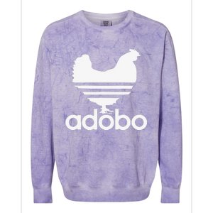 Filipino Adobo Philippines Chicken Farm Gift Colorblast Crewneck Sweatshirt