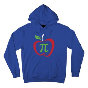 Funny Apple Pi Math Teacher Design Gift Apple Pie Food Pun Gift Hoodie