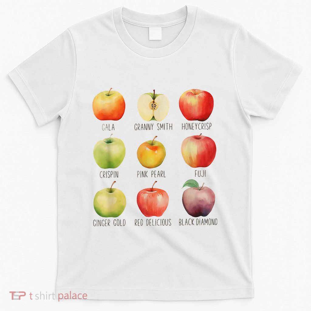 Fall Apple Picking Apple Orchard Boho Farm Fesh T-Shirt