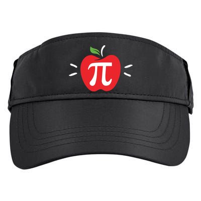 Funny Apple Pi Math Teacher Gift Meaningful Gift Apple Pie Food Pun Great Gift Adult Drive Performance Visor