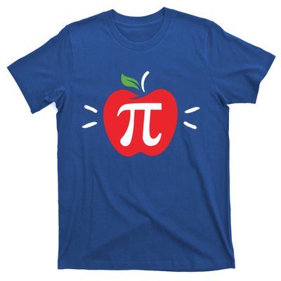 Funny Apple Pi Math Teacher Gift Meaningful Gift Apple Pie Food Pun Great Gift T-Shirt