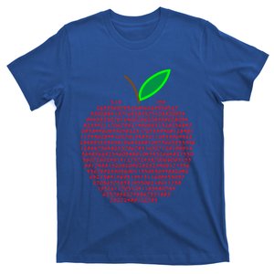 Funny Apple Pie Pi Day Nerd Math 3 14 Novelty Design Gift T-Shirt