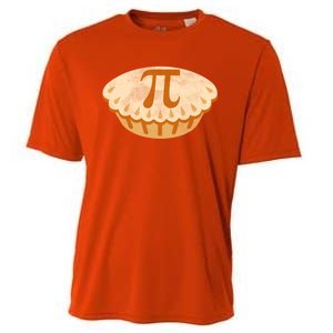 Funny Apple Pie Pi Day Symbol Math Design Meaningful Gift Cooling Performance Crew T-Shirt