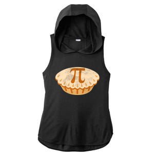 Funny Apple Pie Pi Day Symbol Math Design Meaningful Gift Ladies PosiCharge Tri-Blend Wicking Draft Hoodie Tank