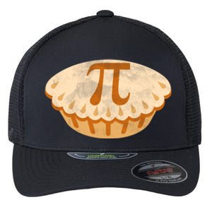 Funny Apple Pie Pi Day Symbol Math Design Meaningful Gift Flexfit Unipanel Trucker Cap