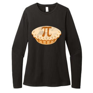 Funny Apple Pie Pi Day Symbol Math Design Meaningful Gift Womens CVC Long Sleeve Shirt