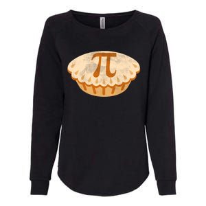 Funny Apple Pie Pi Day Symbol Math Design Meaningful Gift Womens California Wash Sweatshirt