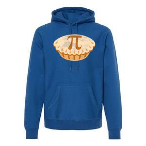 Funny Apple Pie Pi Day Symbol Math Design Meaningful Gift Premium Hoodie