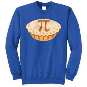 Funny Apple Pie Pi Day Symbol Math Design Meaningful Gift Tall Sweatshirt