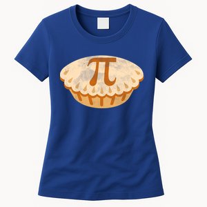 Funny Apple Pie Pi Day Symbol Math Design Meaningful Gift Women's T-Shirt