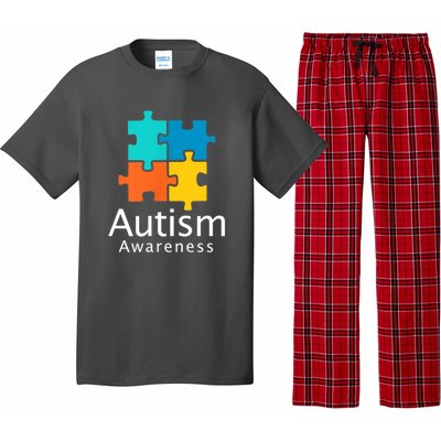 Funny Autism Puzzle Autism Awareness Gift Pajama Set