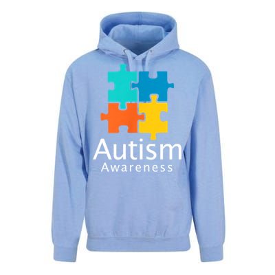 Funny Autism Puzzle Autism Awareness Gift Unisex Surf Hoodie