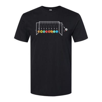 Funny Astrophysicist Planets Newton´S Cradle Softstyle® CVC T-Shirt