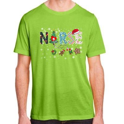 Festive And Proud: Nurse Rn Stethoscope Christmas Nurse Cute Gift Adult ChromaSoft Performance T-Shirt