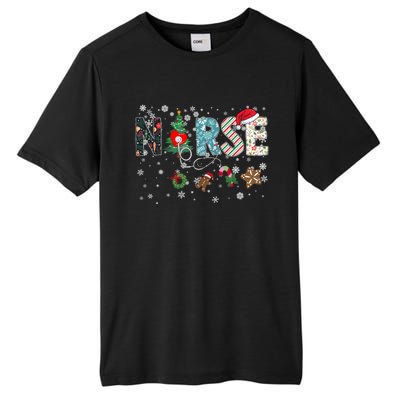 Festive And Proud: Nurse Rn Stethoscope Christmas Nurse Cute Gift Tall Fusion ChromaSoft Performance T-Shirt