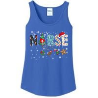 Festive And Proud: Nurse Rn Stethoscope Christmas Nurse Cute Gift Ladies Essential Tank