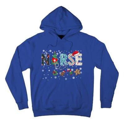 Festive And Proud: Nurse Rn Stethoscope Christmas Nurse Cute Gift Tall Hoodie