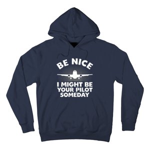 Funny Airline Pilot Art For Aviation Future Pilot Hoodie