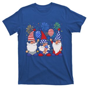 Funny American Patriotic Gnomes Sunglasses Usa 4Th Of July Meaningful Gift T-Shirt