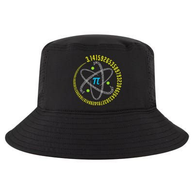 Funny Atom Pi Math Science STEM Gift 3.14 Pi Day Teacher Cool Comfort Performance Bucket Hat