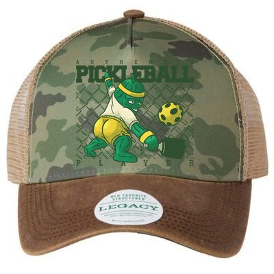 Funny Authentic Pickleball Sport Player Legacy Tie Dye Trucker Hat