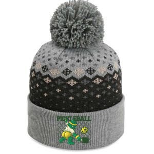 Funny Authentic Pickleball Sport Player The Baniff Cuffed Pom Beanie