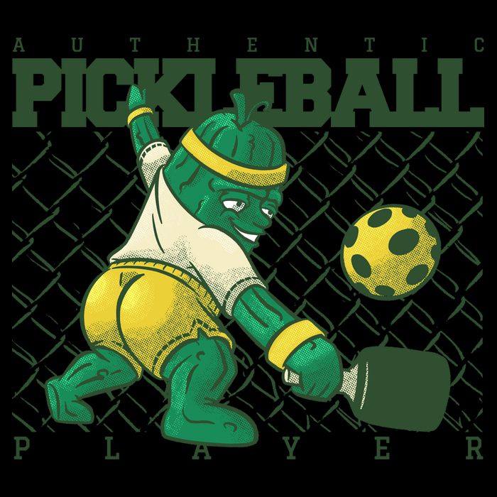 Funny Authentic Pickleball Sport Player City Backpack