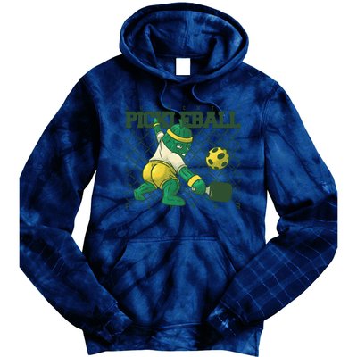 Funny Authentic Pickleball Sport Player Tie Dye Hoodie