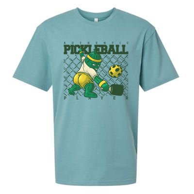 Funny Authentic Pickleball Sport Player Sueded Cloud Jersey T-Shirt