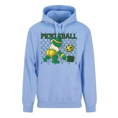 Funny Authentic Pickleball Sport Player Unisex Surf Hoodie