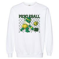 Funny Authentic Pickleball Sport Player Garment-Dyed Sweatshirt