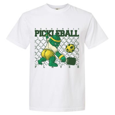 Funny Authentic Pickleball Sport Player Garment-Dyed Heavyweight T-Shirt