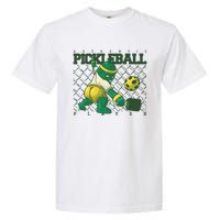 Funny Authentic Pickleball Sport Player Garment-Dyed Heavyweight T-Shirt