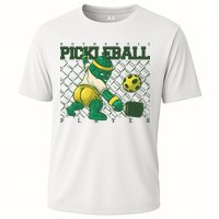 Funny Authentic Pickleball Sport Player Cooling Performance Crew T-Shirt