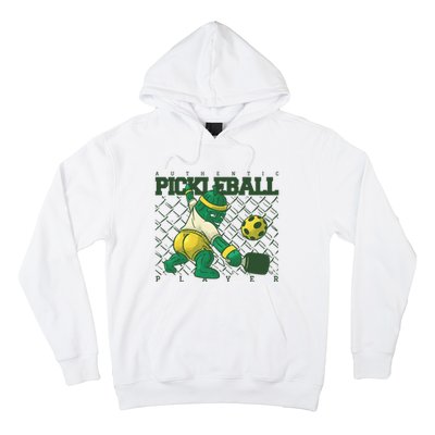 Funny Authentic Pickleball Sport Player Hoodie