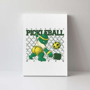 Funny Authentic Pickleball Sport Player Canvas