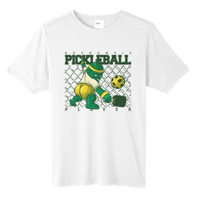 Funny Authentic Pickleball Sport Player Tall Fusion ChromaSoft Performance T-Shirt