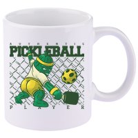 Funny Authentic Pickleball Sport Player 11oz C Handle Ceramic Mug