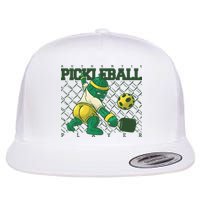 Funny Authentic Pickleball Sport Player Flatbill Hat