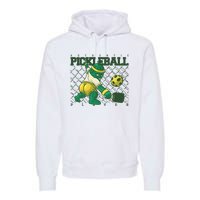 Funny Authentic Pickleball Sport Player Premium Hoodie