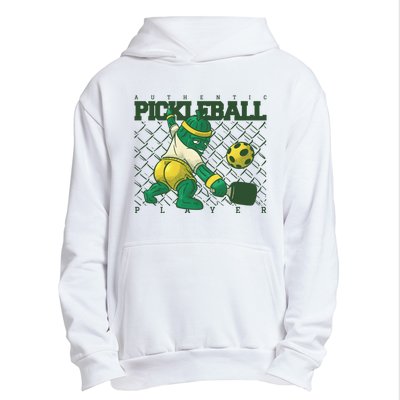 Funny Authentic Pickleball Sport Player Urban Pullover Hoodie