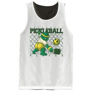 Funny Authentic Pickleball Sport Player Mesh Reversible Basketball Jersey Tank