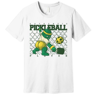 Funny Authentic Pickleball Sport Player Premium T-Shirt