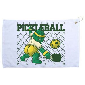 Funny Authentic Pickleball Sport Player Grommeted Golf Towel