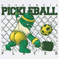 Funny Authentic Pickleball Sport Player Kids Sweatshirt
