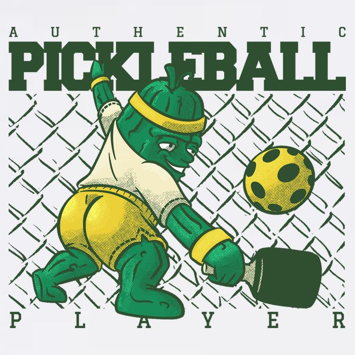 Funny Authentic Pickleball Sport Player Kids Sweatshirt