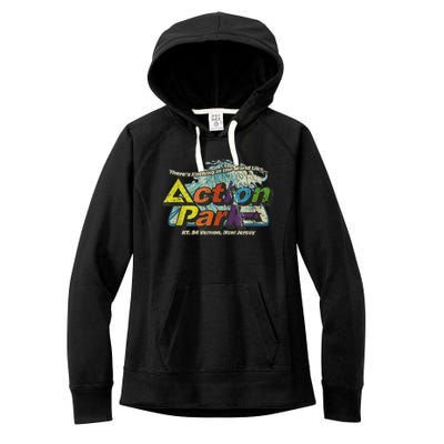 Funny Action Park New Jersey 1978 Vintage Women's Fleece Hoodie