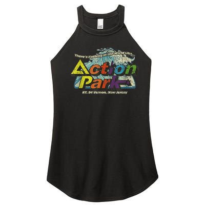 Funny Action Park New Jersey 1978 Vintage Women’s Perfect Tri Rocker Tank