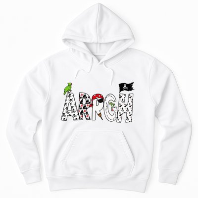 Fun Arrgh Pirate Style Pirate Costume Argh Pirate Hoodie
